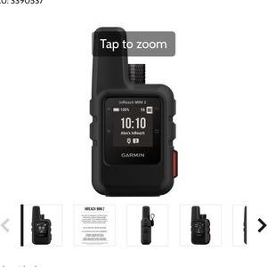Garmin inReach Mini 2 Black Satellite Communicator